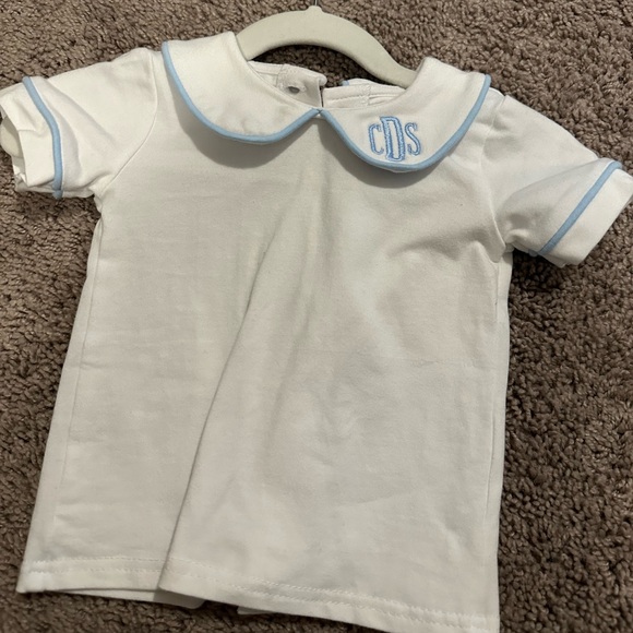 Eliza James “CSD” monogrammed collared shirt - Picture 1 of 1